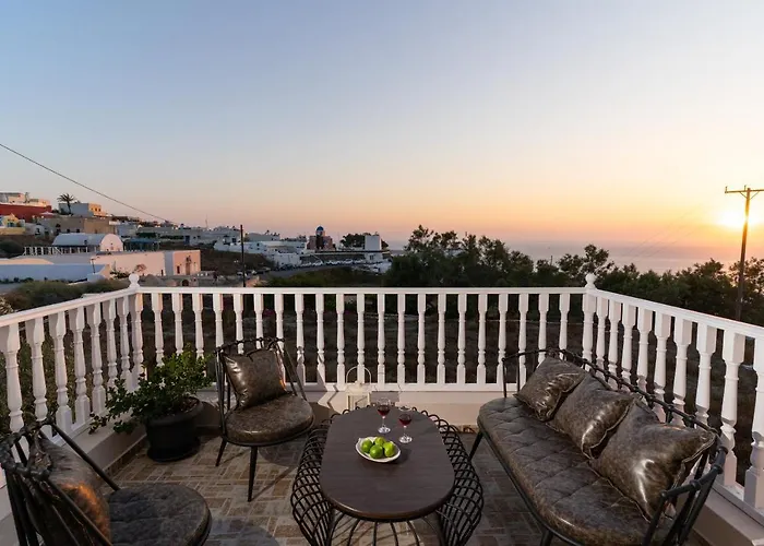 Vakantiehuis Amarie House With Sea View & Sunset View Oia